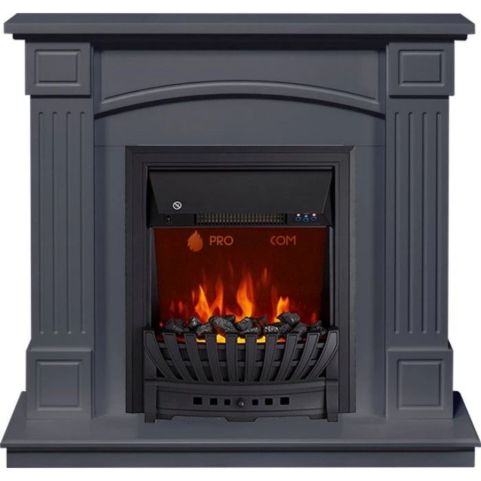 Каминокомплект Royal Flame Boston - Серый графит (Высота 925см) с очагом Aspen Black