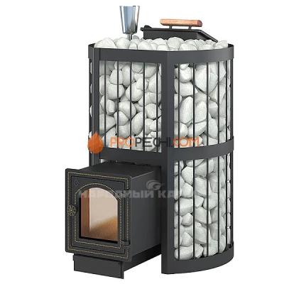Печь для бани Везувий Ураган Стандарт 22 (ДТ-4С)