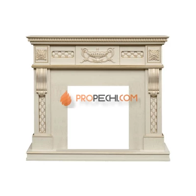 Портал Dimplex Corsica - Слоновая кость с патиной (Ширина 1100)