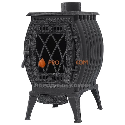 Чугунная печь-камин Рубцовск ПМЧ-10С