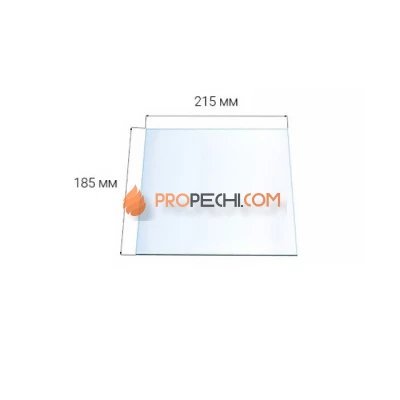 Стекло для дверцы Везувий 260