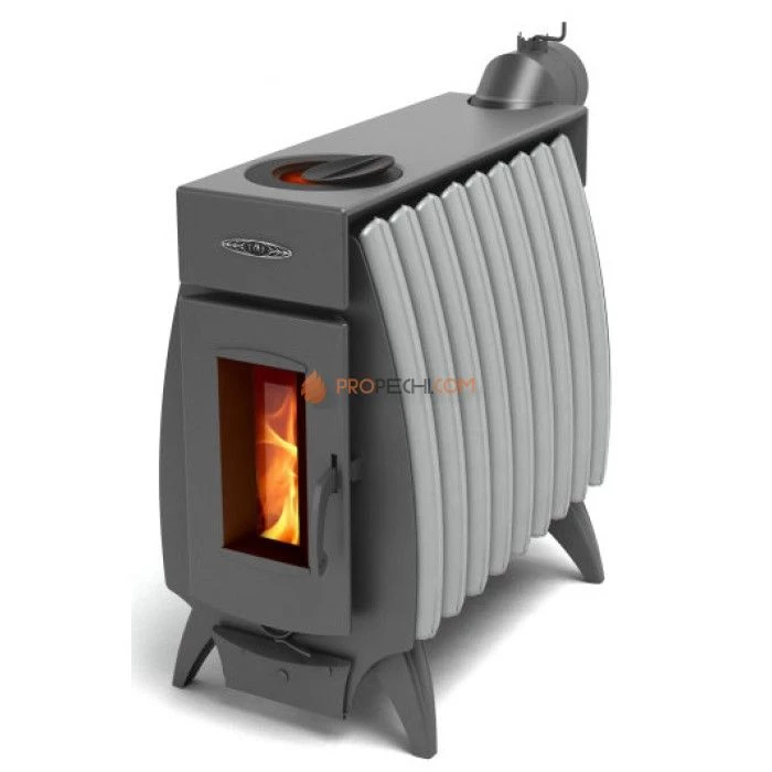 Печь отопительная Термофор (TMF) ОГОНЬ-БАТАРЕЯ 9 антрацит-серый металлик