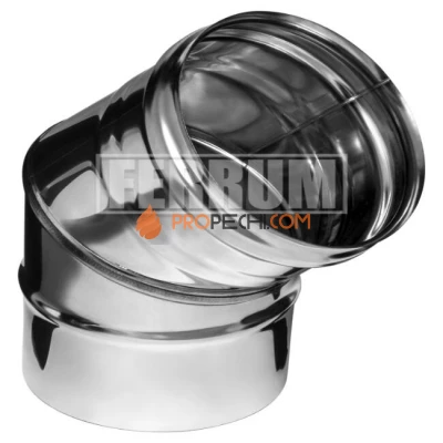 Колено угол 135°, толщина 0,5 мм, Ø115