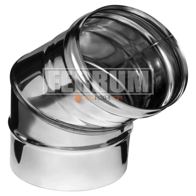 Колено угол 135°, толщина 0,5 мм, Ø110