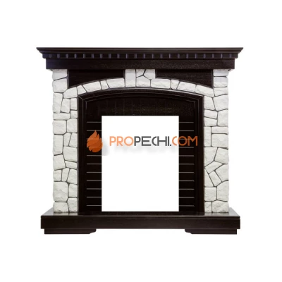 Портал Royal Flame Glasgow - Венге / Белый