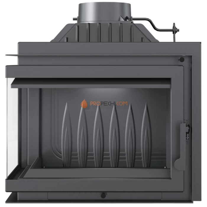Каминная топка Kratki SMART/M/S/L/BS (угловое стекло слева)