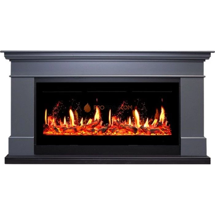 Каминокомплект Royal Flame California - Серый графит (Высота 850 мм) с Электрическим очагом Royal Flame 5D V-ART 40