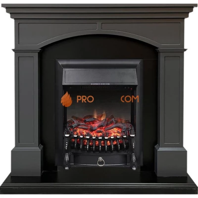 Каминокомплект Royal Flame Langford - Серый графит с очагом Fobos FX Black