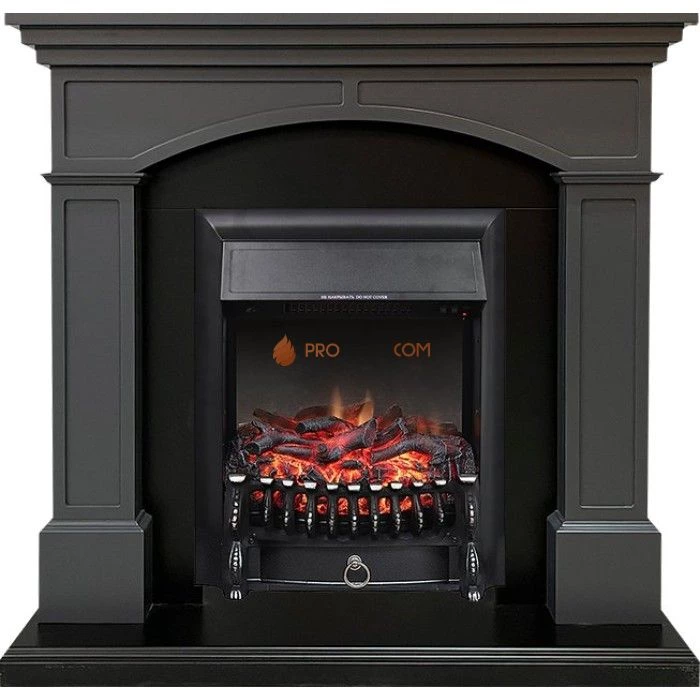 Каминокомплект Royal Flame Langford - Серый графит с очагом Fobos FX Black