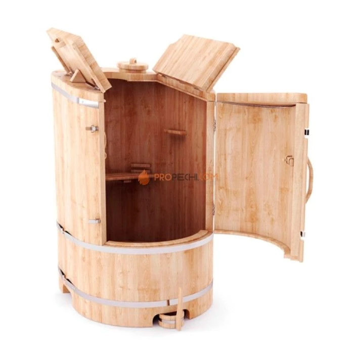 Кедровая бочка НКЗ овальная со скосом SMART