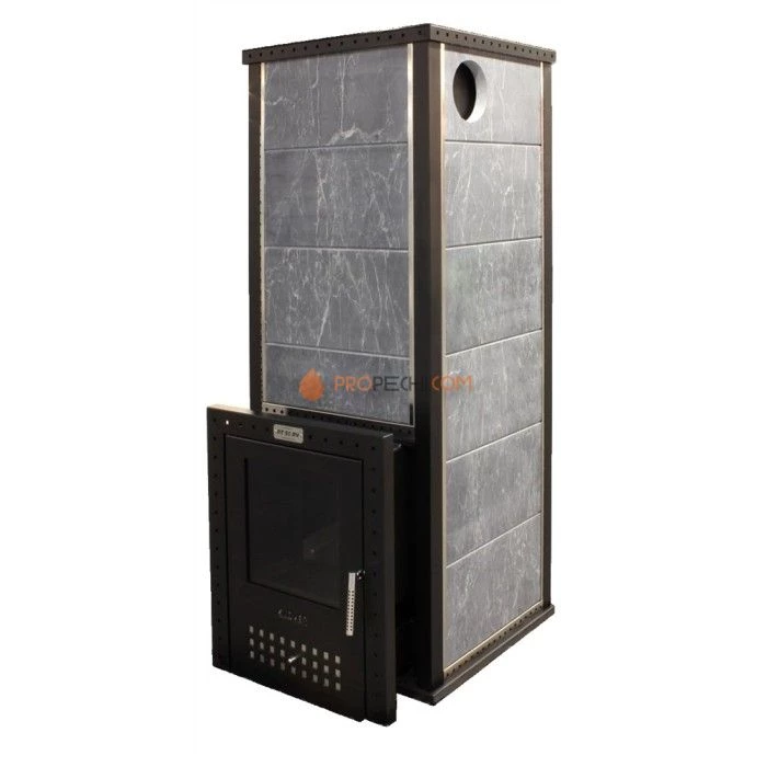 Дровяная печь для бани Klover RT 50-RV ( Жадеит 30 мм )