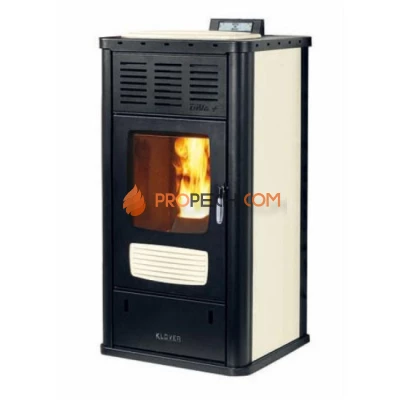 Отопительная печь Klover DIVA PLUS (слоновая кость)