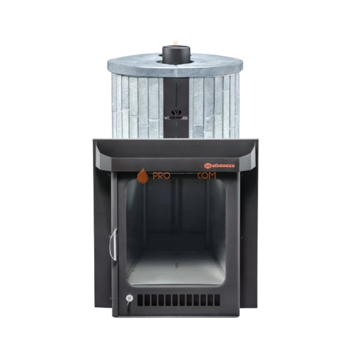 Дровяная печь для бани Ферингер Макси До 38 м³ - Талькохлорит наборный