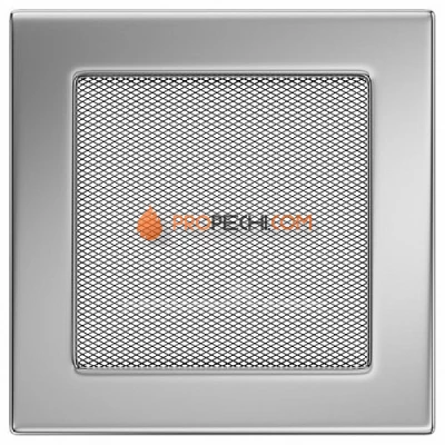 Вентиляционная решетка Kratki 17х17 никель