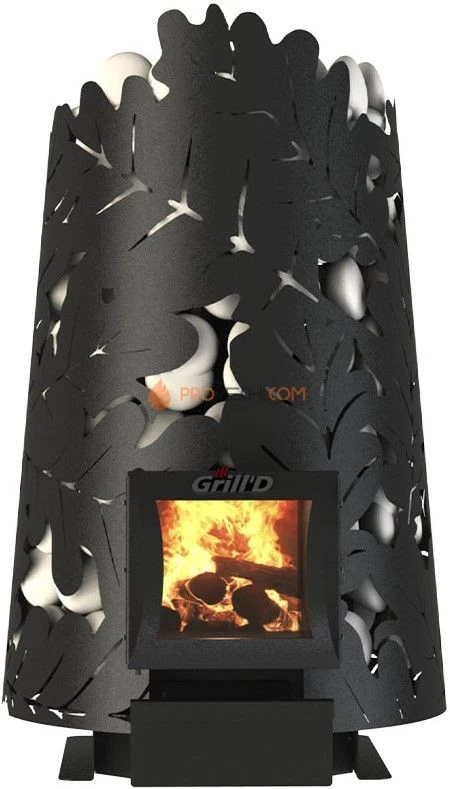 Банная печь Dubravo 180 Long (дверца со стеклом)