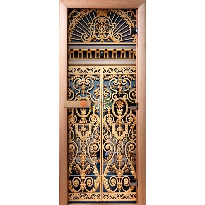 Дверь для бани DoorWood Фотопечать А029, 1900x600 мм