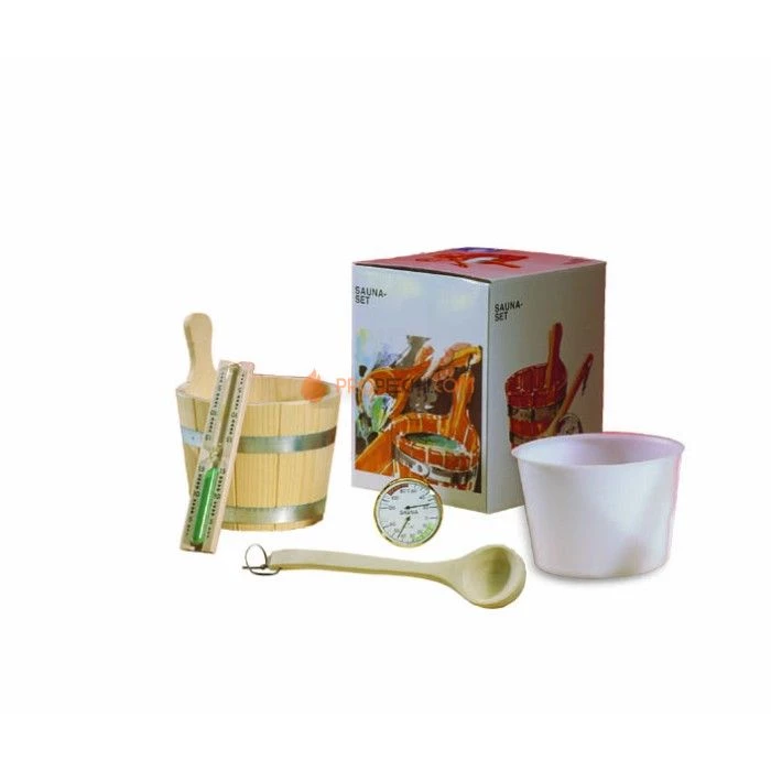 Набор принадлежностей для сауны и бани EOS Saunaset N2 (5 предметов)