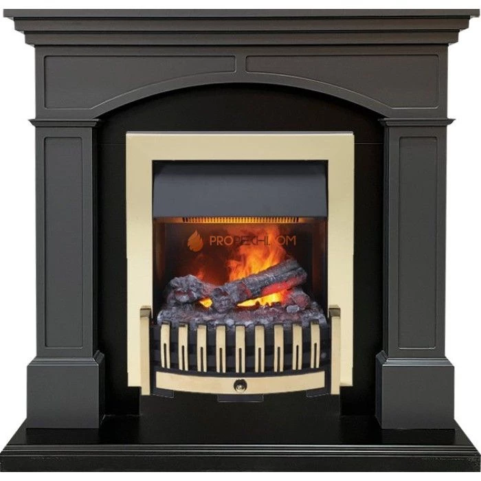 Каминокомплект Dimplex Langford - Серый графит с очагом Danville Brass FB2