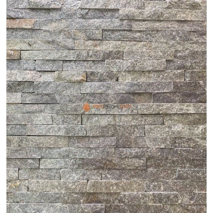 Панель Классик Кварцит Зеленый (600х150мм) упак. (7шт/0,63м2)