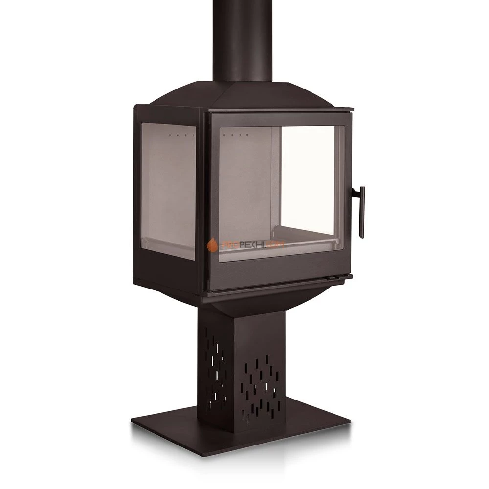 Печь-камин Liseo Castiron LCI 5 GFLR Compact