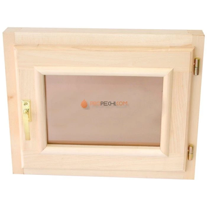 Окно из липы 500х600 мм