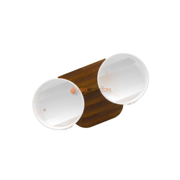 Подиум BentWood на 2 купели D 1,17 срощенная мореная