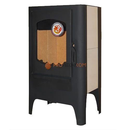 Печь-камин ЭкоКамин Бавария Эко с плитой