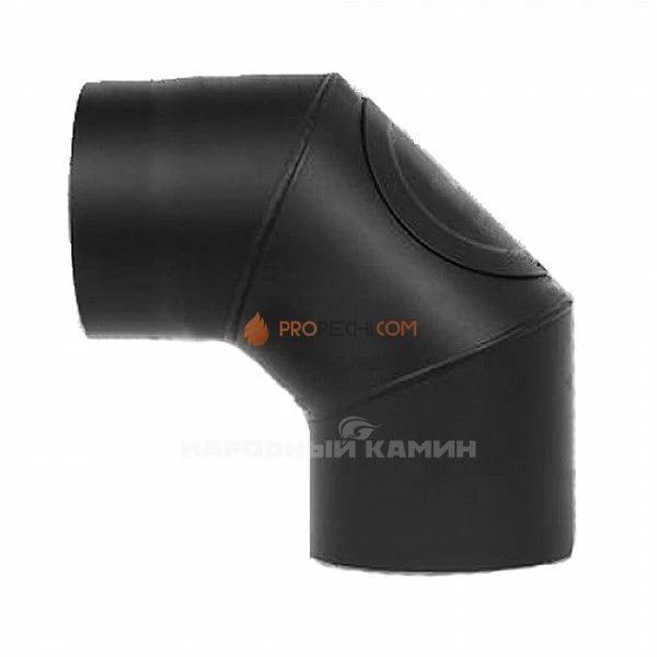 КПД Отвод 90*d180 2мм с ревизией