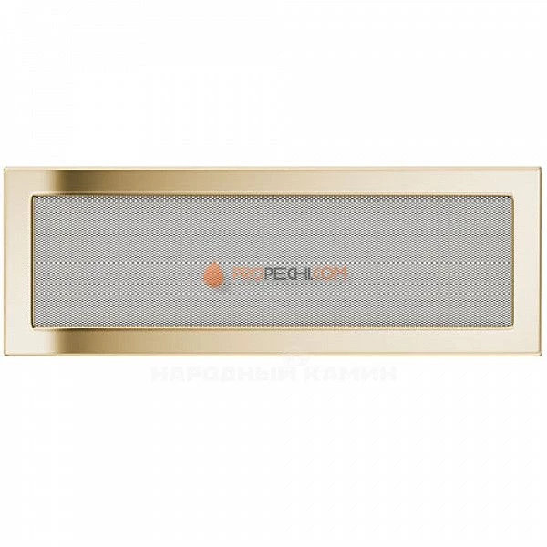 Вентиляционная решетка Kratki 17х49 золото