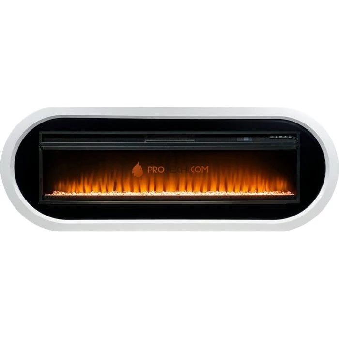 Каминокомплект Royal Flame Ellips - Белый с черным с очагом Vision 60 LED