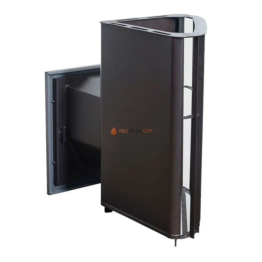 Банная печь Варвара Бермуда удлиненная правая