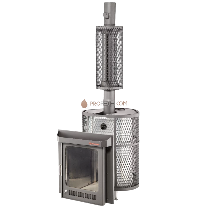 Дровяная печь для бани Ферингер Оптима в сетке до 28 м³