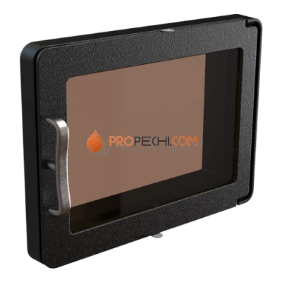 Дверца топочная PR-03 410х290 герметичная со стеклом