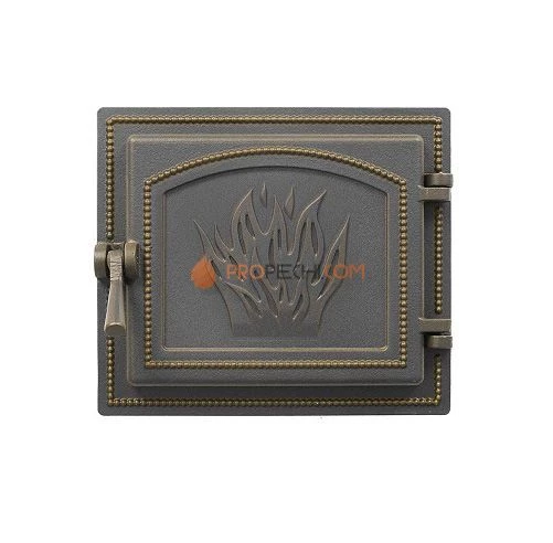 Дверка каминная ВЕЗУВИЙ 261 (Бронза)