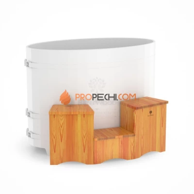 Подиум 1 из лиственницы для купели