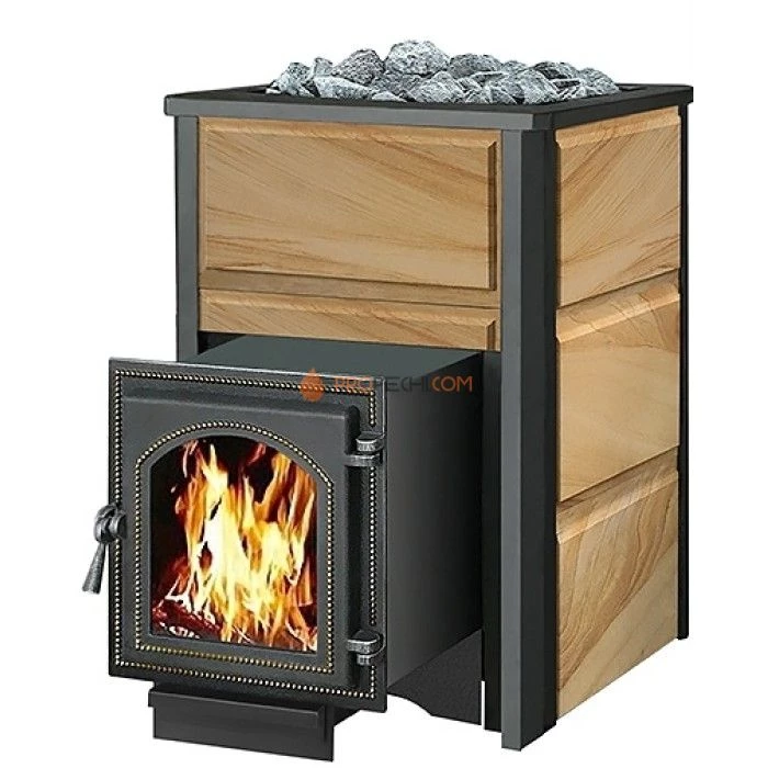 Чугунная печь для бани Везувий Легенда 22 (270) Песчаник