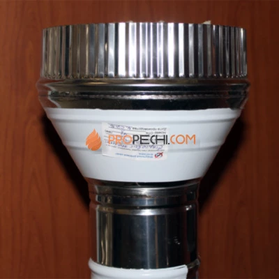 Стартовый элемент горизонтальный D=100\200 Sвнутр.=0.5 нерж. ФлюГранд