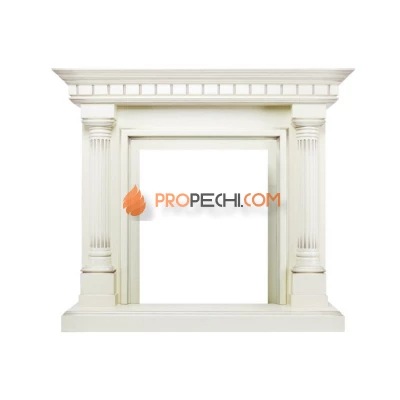 Портал Dimplex Dallas - Слоновая кость с патиной