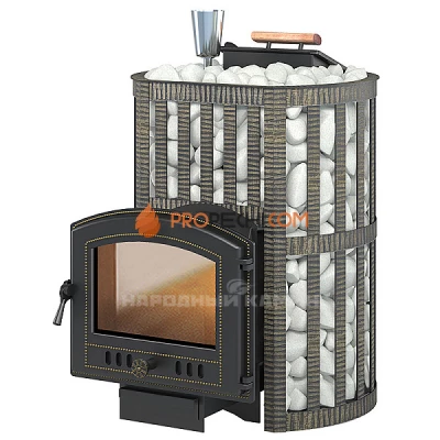 Печь для бани Везувий Ураган Ковка 16 (224)