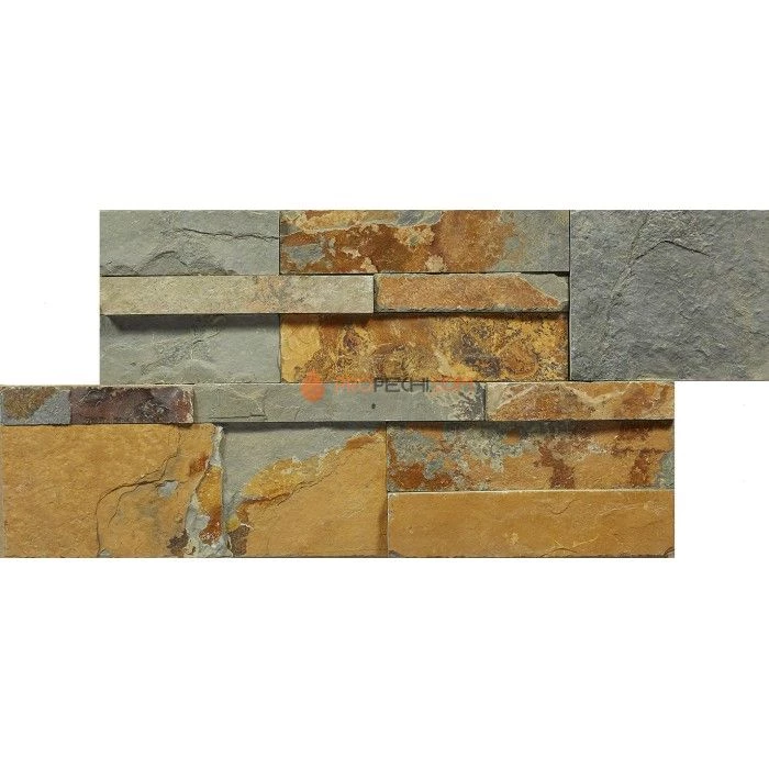 Панель Модерн Сланец Мультиколор (350х180мм) упак. (6шт/0,378м2)