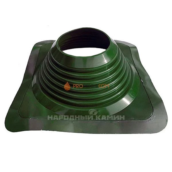 Везувий Проходка кровли Классик № 8 зелёная прямая