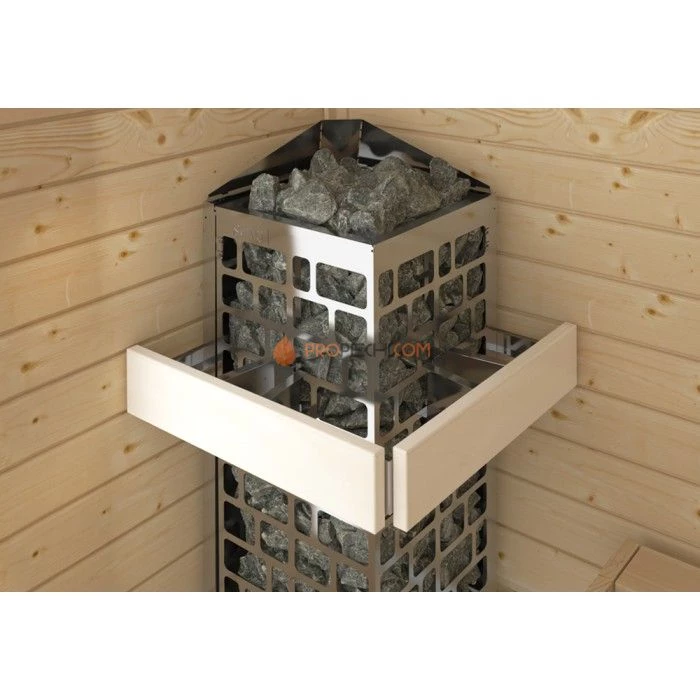 Электрическая печь SAWO CUBOS CUB3-45NB-P 4.5 кВт (со встроенным пультом)