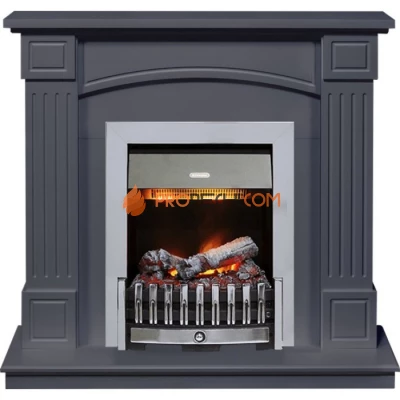 Каминокомплект Dimplex Boston - Серый графит (Высота 925см) с очагом Danville Chrome FB2