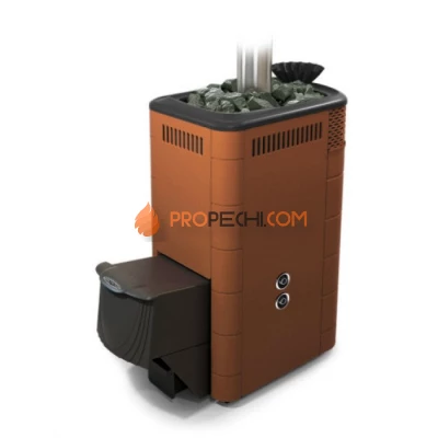 Печь для бани  Термофор Гейзер XXL 2017 Carbon ДА ЗК ТО терракота