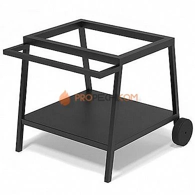 Мангал Везувий Турист №2 с решеткой чугунной "Стейк" на подставке