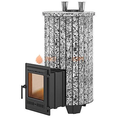 Печь для бани Эверест Steam Master 44 Чугун Ламель Пироксенит Элит