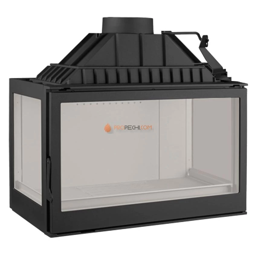 Каминная топка Liseo Castiron LCI 9 GFL стекло слева