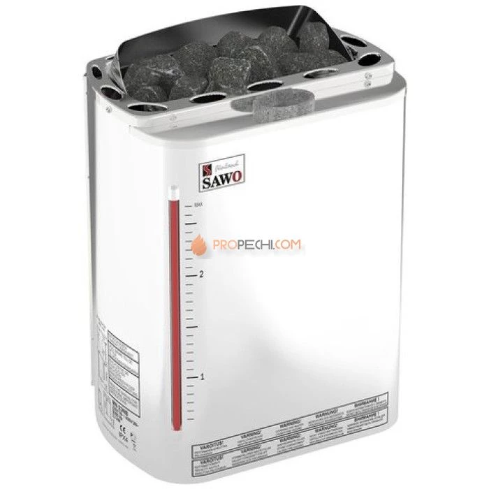 Электрическая печь SAWO MINI COMBI MNC-30NS-Z 3 кВт (встроенный парогенератор, пульт и блок мощности докупаются отдельно)