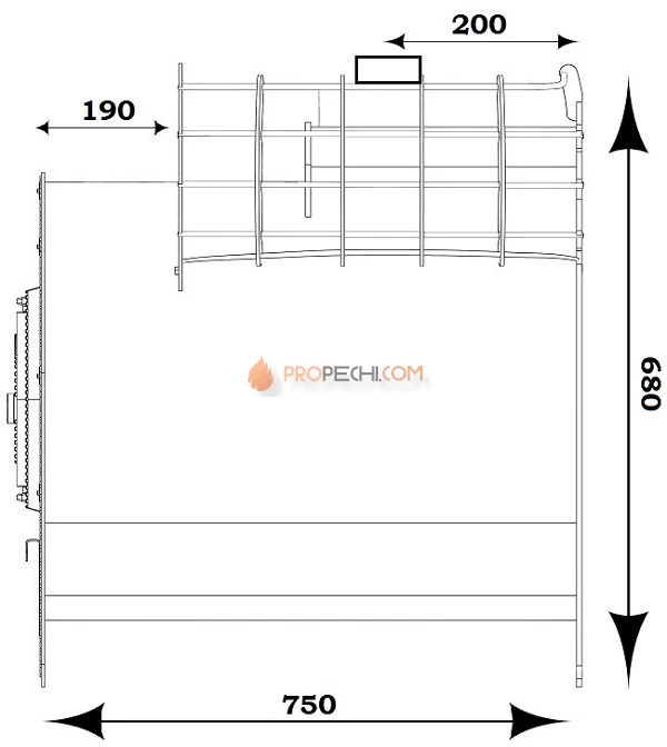 Банная печь Царь Печи Горыня Премиум