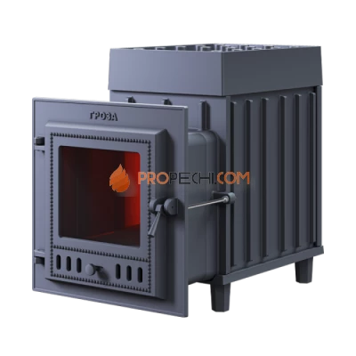 Чугунная печь для бани Гефест Гроза 18М